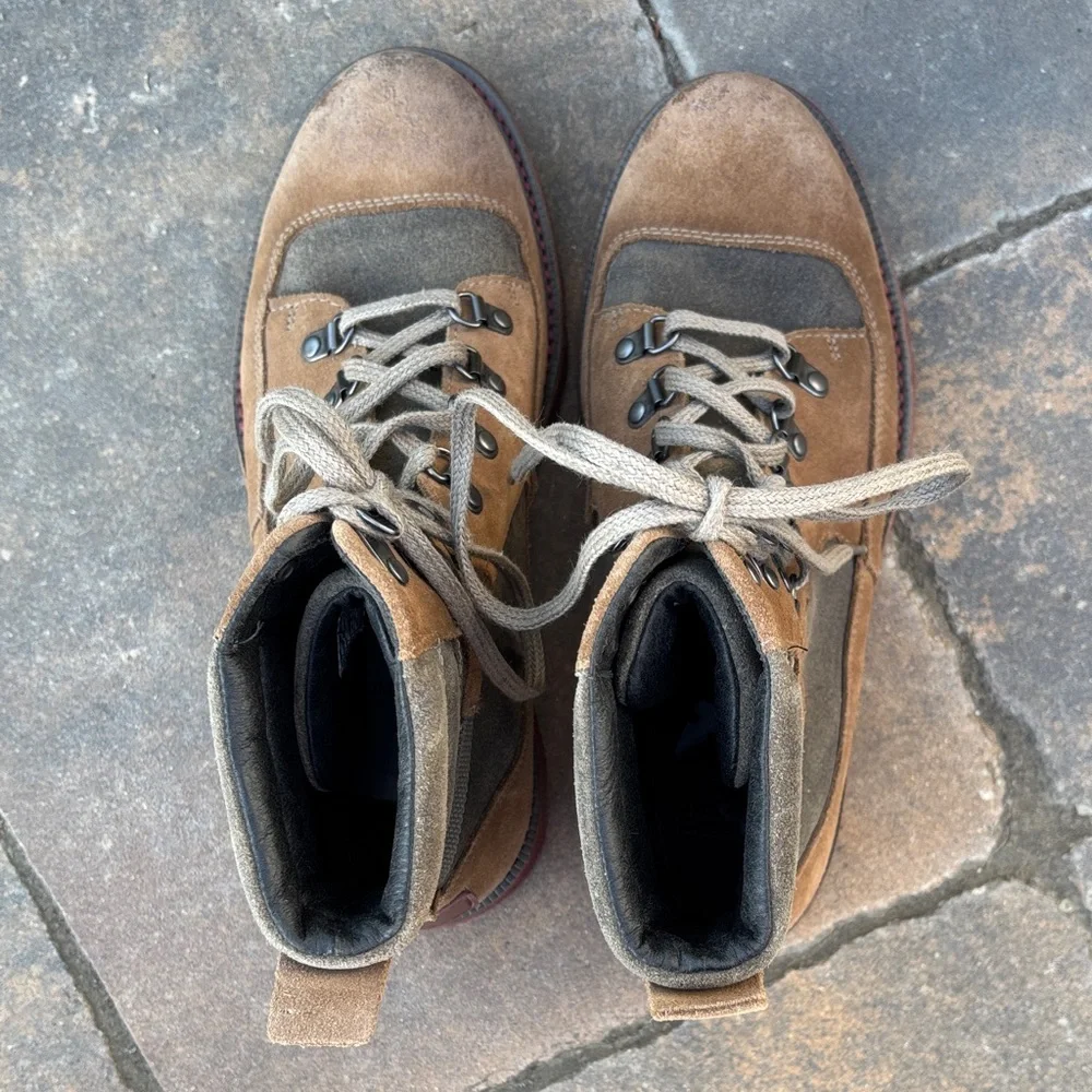 Sorel Men's Brown‎ and Gray Leather Boots